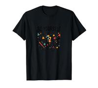 Be Yourself Everyone Else is Already Taken Motivational T-Shirt, Men, Black, S