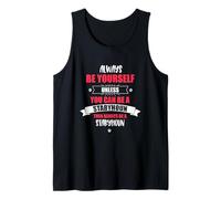Be Yourself Stabyhoun Quote Humor for Dog Lovers Tank Top