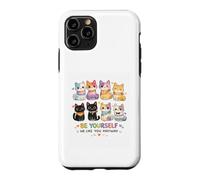 Be Yourself We Like You Anyway Funny Inclusive Cat Case for iPhone 11 Pro