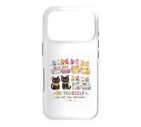 Be Yourself We Like You Anyway Funny Inclusive Cat Case for iPhone 17 Pro