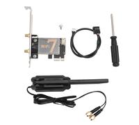 BE200NGW PCIE WiFi Card Ultra Fast 8774Mbps Wireless Network Card with Bluetooth 5.4 Triple Band 2.4G 5G 6G for Desktop PC Win10 Win11 Linux Chrome OS