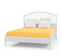 Be4Ever Deep Fitted Sheet Single Bed 135 x 200 x 30cm Jersey Fabric Bed Sheets 100% Cotton Brushed Bed Sheets Wrinkle Resistant Non Iron Easy fit Bedding