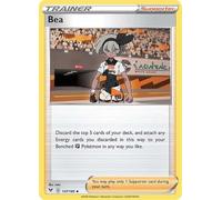Bea 147/185 Uncommon Reverse Holo Pokemon Card (SWSH04 Vivid Voltage) + 1x TitanCards® Toploader