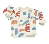 BEABA, Baby bib, Baby Recovery bib, Maternity bib, Waterproof, Elastic bib, Detachable Long Sleeve bib, Recovery Pocket, Easy to Clean, Adaptable, Playful