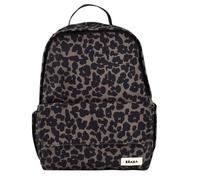 BEABA, Baby Changing Backpack Tokyo 21L - Unisex Diaper Bag for Mom and Dad, 9 Pockets, Insulated Bottle Pocket, Stroller Clips, Padded Changing Mat - Leopard