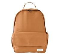 Béaba Baby Changing Backpack Tokyo 21L - Unisex Diaper Bag - Ocre | For Mom and Dad, 9 Pockets, Insulated Bottle Pocket, Stroller Clips, Padded Changing Mat