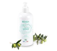 Béaba Baby Cleansing Milk, Face and Body, COSMEBIO Certified, Made in France, 99% Ingredients of Natural Origin, with Sweet Almond Oil and Aloe Vera, Bottle 100%