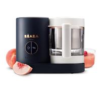 Béaba - Babycook Neo - Baby Food Maker - 6 in 1 : Food Processor, Blender and Cooker - Soft Steamer Cooking - Quick Homemade Baby Food - Glass Bowl - Stainless Steel Tub - Night Blue