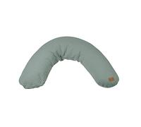 BÉABA, Big Flopsy, Nursing/Pregnancy Pillow, Pregnancy/Maternity Pillow, Multifunctional, Suitable for Sleeping/Nursing, Support, Relaxation and Optimal Comfort, Cotton Flower, Oekotex, sage Green