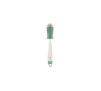 BÉABA, Bottle and Teat Brush in Ultra-Soft Silicone, Soft Textured tip, Cleans Bottles, teats and Small Accessories, Ergonomic Handle, Hanging Hole