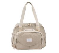 BÉABA, Changing Bag Genève, Modulable, Large Capacity, Multiple Storage compartments, Removable Front Pocket, Insulated Meal, Stroller Attachment System, Clay Earth