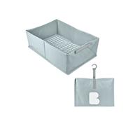 BÉABA - Foldable Baby Bathtub From Birth - Ultra Compact - Camele'o Pop Up Bathtub, Blue