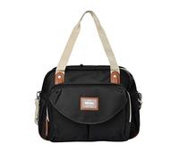 BÉABA - Genève II - Baby Changing Bag - Diaper Bag for Babies and Newborn - Large capacity - Baby Changing Mat - Isothermal lunch pouch - Buggy attachment system - Dark