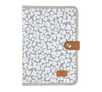 Béaba Health Book Cover, Geneva, 2 Inside Pockets, Press Stud, Waterproof Fabric, Cherry Blossom
