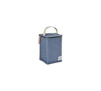 BEABA, Heather blue insulated lunch pouch