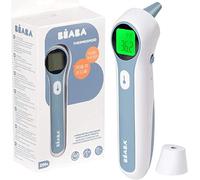 BÉABA - Infrared Thermometer - for Adults, Childrens and Baby - 3 in 1 : Forehead, Ear and Environment Mode - Digital - Super Fast - Contactless Temperature Gun - Thermospeed