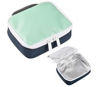 BÉABA, Insulated Lunch Bag, Lunch Box, Boite à Gouter, Isotherme, Waterproof, Name tag, Capacity 2,7L, Large Zip, Gum Effect, Faro, Matcha Latte