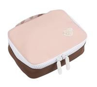 BÉABA, Insulated Lunch Bag, Lunch Box, Snack Bag, Insulated, Waterproof, Name Label, 2.7L Capacity, Large Zip, Rubber-Effect Finish, Faro, Marshmallow
