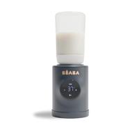 BÉABA Milk Nomad Portable Bottle Warmer, Battery Powered, Night Blue | Heats in under 3 mins, 21-49°C, Patented anti-lump mixer, Compact, Bottle compatible, USB-C rechargeable