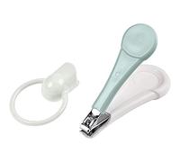 Beaba Nail Clippers for Babies and Children - Nail care and manicure - Large Ergonomic Handle - Blue