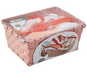 BEABA Personal Care Basket, Coral/Nude