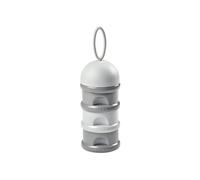 BÉABA - Stackable milk dispenser - 100% airtight - 3 compartments - Large capacity - Grey
