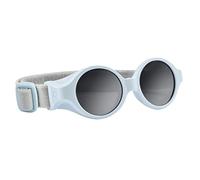 BEABA, Sunglasses for Babies 0-9 Months, 100% UV Protection - CAT 4, Side Protection, Optimal Comfort, Adjustable Elastic Headband, Pearl Blue