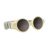 BÉABA, Sunglasses for Babies Aged 0-9 Months, 100% UV Protection - CAT 4, Side Protection, Optimal Comfort, Adjustable Elastic Band, Lemonade