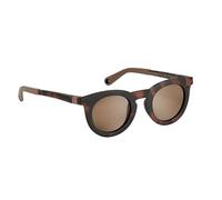 BÉABA, Sunglasses for Children 4-6 Years, 100% UV Protection - CAT 3, Side Protection, Optimal Comfort, 360° Adjustable Temples, Adaptable to The Eyes, Retro Collection, Sunshine Dark Tortoise