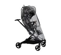BÉABA x Micro, Baby Cruiser 360° Pushchair Rain Cover - Windproof Protection Against Rain, Wind, Snow & Cold, Quick Zip Installation, Integrated Ventilation, Transparent Material