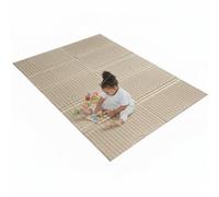BÉABA, XXL Motor Skills Mat 200x150 cm, Reversible Play Mat, 1.5 cm High-Density Foam, Waterproof, Easy to Clean, Foldable with Carry Bag, Play Life/Arch