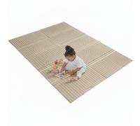 BÉABA, XXL Motor Skills Mat 200x150 cm, Reversible Play Mat, 1.5 cm High-Density Foam, Waterproof, Easy to Clean, Foldable with Carry Bag