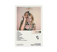 Beabadoobee Fake It Flowers Album Cover Canvas Poster Bedroom Decor Sports Landscape Office Room Decor Gift Unframe-style 20x30inch(50x75cm)