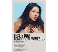 Beabadoobee This Is How Tomorrow Moves A4 Print Poster Wall Art Home Decor Album Gift Present Photo Living Room Dining Room Bedroom Unframed Concert Tour Gig Live Show Music Arena