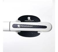 BEABAG 8 Pieces Car Door Handle Protector, For Peugeot 2008 2014-2019 Waterproof Anti-Scratch Car Door Handle Paint Scratch Protection Stickers