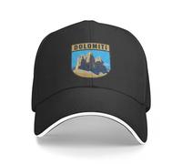 BEABAG Baseball Cap Dolomites Mountains, Dolomiti Baseball Cap Hat Man for The Sun Fashion Ladies Hat Men's