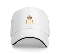 BEABAG Baseball Cap Royal Cypher of Queen Elizabeth II. Cap Baseball Cap Winter hat Winter Hats for Women Men's