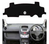 BEABAG Car Dashboard Cover for To-yota Aygo 2005 2006 2007 2008 2009 2010-2014, Non-Slip Dash Cover Mat Anti-UV Sunshade Center Console Dash Cover Pad Interior Accessories, RHD