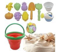 Beach and sand, set with sand moulds, beach game set, for at home camping on holiday at the pool when travelling outdoors on the playground in the courtyard