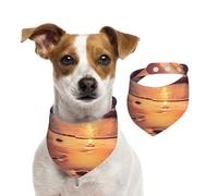 Beach and Sunset Glow Dog Bandanas,Summer Bandanas for Dogs Washable Adjustable Dog Triangle Scarf Bibs Cute Pet Bibs for Medium Large Dogs Puppy and Cats Small