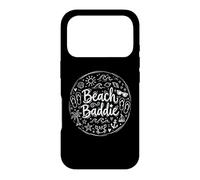 Beach Baddie Summer Vacation Beach Lover Doodle Case for iPhone 17 Pro