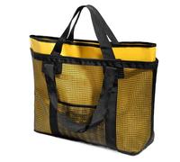 Beach Bag | Beach Bags Waterproof Sandproof - Sand- Handbag with Carabiner Hook Lightweight Summer Bags for Mobile Phone Makeup and Blanket, yellow, Siehe Beschreibung