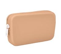 Beach Bag Cell Phone Holder - 6 Inch Zipper Wallet, Soft Silicone Material, Secure Case, Waterproof Design | Phone Holder Attachment for Beach Bags, Holidays, red, Please refer to the description