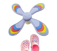 Beach Bag Charm | Cartoon Decorative Charm for Bag | Funny Slides Shoe Accessories, Colorful Windmill Pins Decor for Boys, Girls
