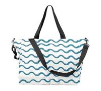 Beach Bag Foldable Waterproof - Portable Sandproof Shoulder Bag Outdoor, All-Purpose Zipper Carry Bag Large Format Beach Bag for Sunglasses Water Bottles Towel, Bag for Pool Holiday All, Green, Siehe