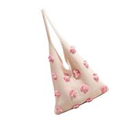 Beach Bag For Trendy Girls Spacious Interior Shoulder Bags Casual Handbag Delicate Shopper Bags For Various Occasion Crochet Bag