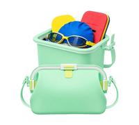 Beach Bag For Women- Waterproof Purse That Opens into a Box | Drop It in the Water. Pick It Up. Walk Away. The Only Bag That Protects Everything You Love, From Sand, Surf & Chaos (Green)