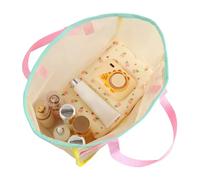 Beach Bag in Mesh - Bòrsa Dà Spìiaggia Iń Rète Large Capacity, Summer Boa | Cute Bag for Towels, Toys, Sand, Shopping Bag, Market Pea Pi