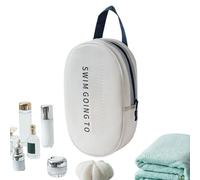 Beach Bag, Large Capacity Cosmetic Pouch, Water-Resistant EVA Bag, Multi-Functional Travels Container, Modern Beach & Pool Organizer for Boat, Groceries, Travel, M/L Sizes, White1, Se référer au