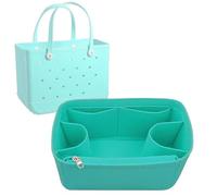 Beach Bag Organizer Accessories for Bogg Bag Medium Storage and Organizing Divider 3018green-M